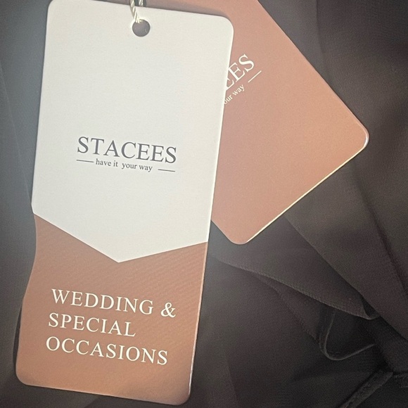 New! STACEES Sheath/Column Sleeveless Scoop Neck Ankle-Length
Size 14 - Picture 12 of 15